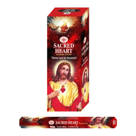 Sacred Heart Hexa Incense Sticks