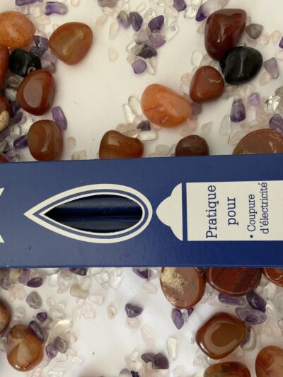 Blue Stars candle pack of 8