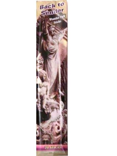 BACK TO SENDER Wonderful incense sticks