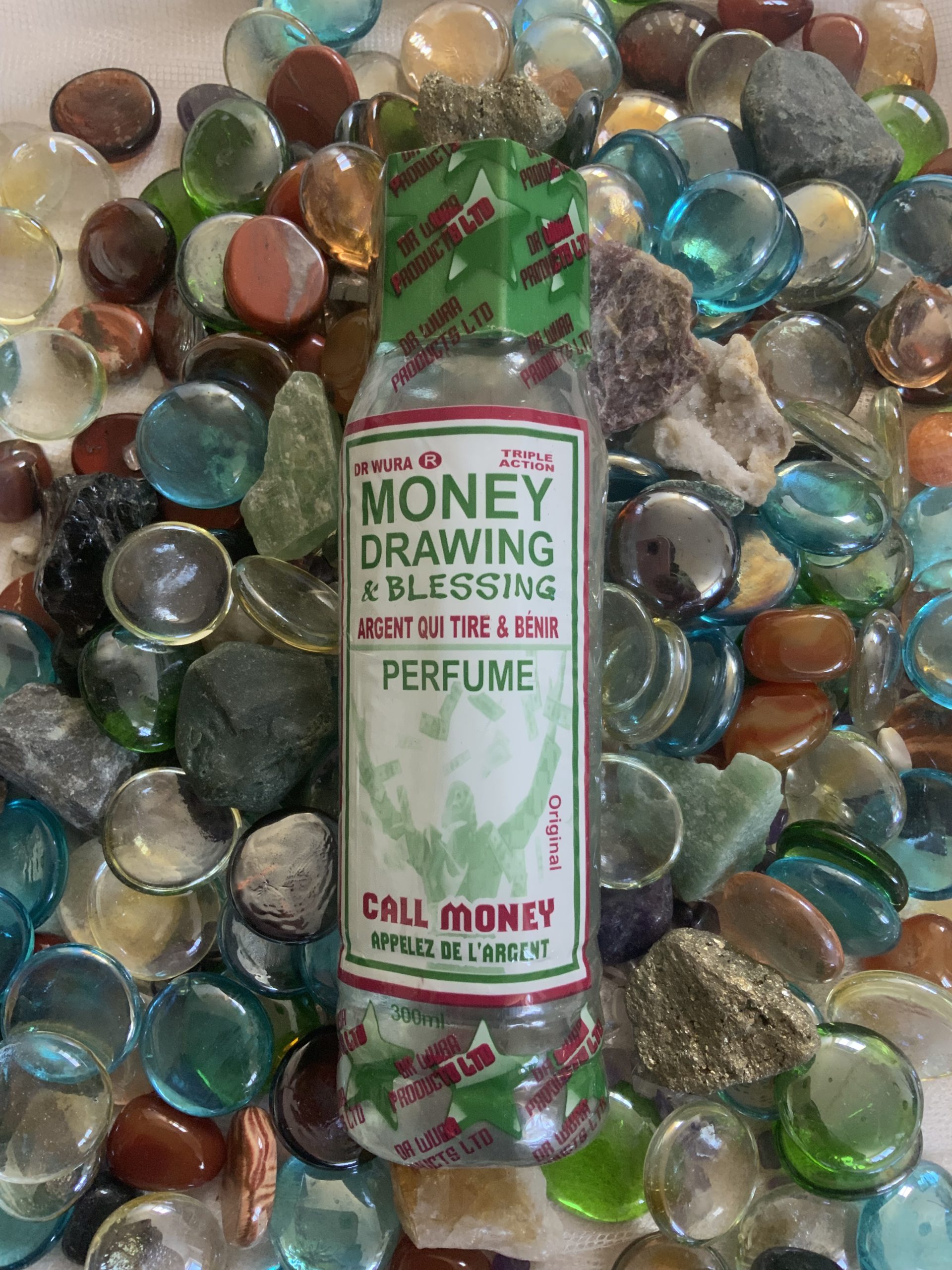 Money Drawing & Blessing perfume – call money